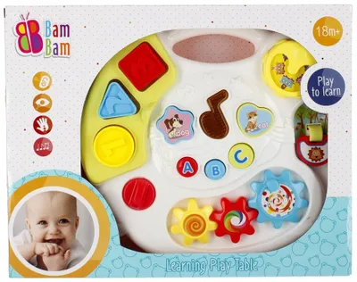 Immagine prodotto di Stoliczek edukacyjny BamBam dla dzieci z dźwiękami i światełkami