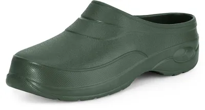 Produktbild von Ladeheid Damen und Herren leichte Eva Clogs Gartenclogs Gartenschuhe KL037(Grün, 45)