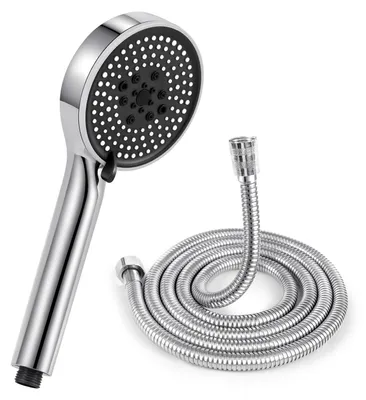 Obrázek produktu pro Sprchová hlavice - Úsporná sprchová hlavice - 5 druhů sprchy - Hadice 2 m
