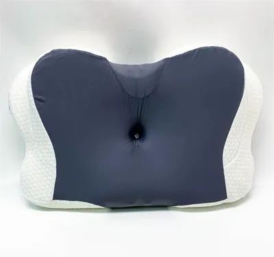 Produktbild von Glückstoff® Orthopädisches Kissen [Innovationspreis für Ergonomie nominiert] Kopfkissen Nackenschmerzen aus Memory Foam | Nackenstützkissen