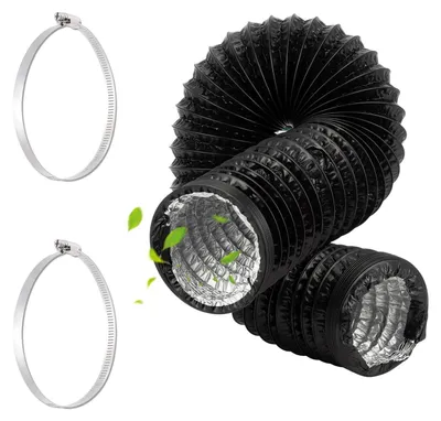 Obrázek produktu pro Flexibilní odvodní hadice z hliníku, 5 metrů