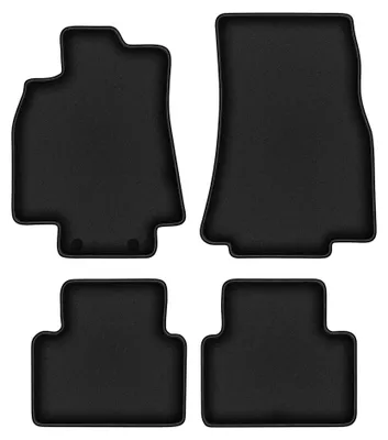 Immagine prodotto di Tappetini in moquette per Mercedes A- Klasa W169 2004-2012 (hatchback) – set 4 pezzi, neri, su misura – Wielganizator DURBAN