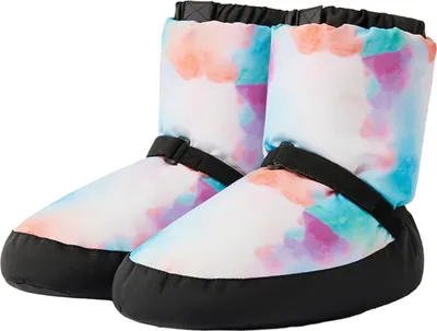 Produktbild von 1 Paar Ballettschuhe, warm, stilvoll, strapazierfähig, professionell, aus verdicktem Polyester-Baumwoll-Material, Tanzschuhe für den Winter