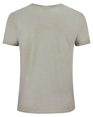 Produktbild von Donald Duck Retro Logo Herren T-Shirt Kurzarmshirt Grau, Größe Herren:XL