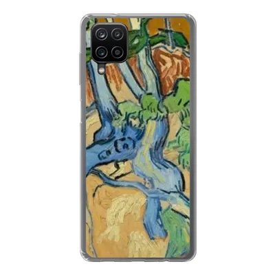 Produktbild von MuchoWow® Handyhülle Schutzhülle Hülle für Samsung Galaxy A12 Baumwurzeln - Vincent van Gogh Silikon Softcase Handy Hülle - Bild