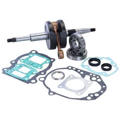 Zdjęcie produktu dla Wał korbowy + łożysko + zestaw uszczelek silnika AC do Peugeot Buxy Elyseo Speedake Speedfight 1 2 Vivacity Zenith (do 2002)