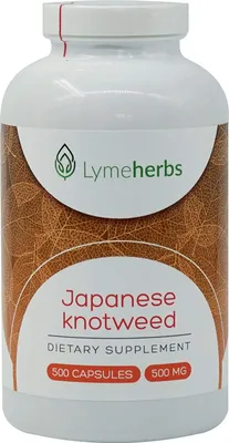 Obrázek produktu pro Křídlatka japonská standardizovaná na 10 % resveratrolu, 500 mg, 500 kapslí