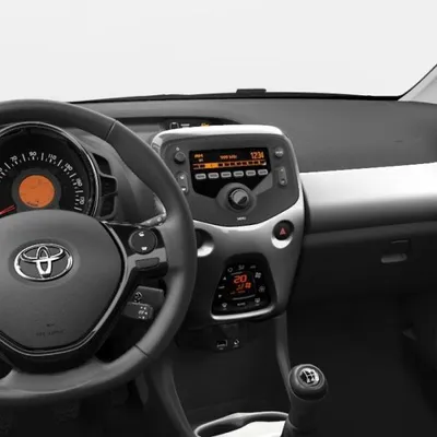 Produktbild von TOYOTA Aygo Armaturenbrettplatte Dunkelgrau MC92 55405-0H070-B0 OE