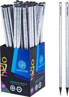Obrázok produktu pre Hladká ceruzka HB AstraPEN "HOLOmania", stojan, 206024001