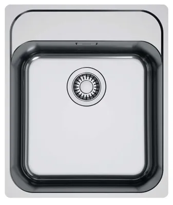 Produktbild von Franke Smart Spüle Slimtop Edelstahlspüle SRX 210-40 A Drehknopf Chrom ab 50 cm 127.0708.292 - inkl.