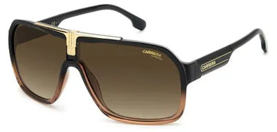 Produktbild von Herren Sonnenbrille in Schwarz/Braun mit UV-Schutz
