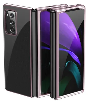 Produktbild von Hurtel 5907769349430, Cover, Samsung, Galaxy Z Fold 4, 15,5 cm (6.11"), Pink