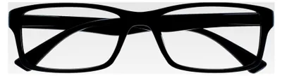 Produktbild von Lesebrille Schwarz Distanzgläser für Herren und Damen -1,00