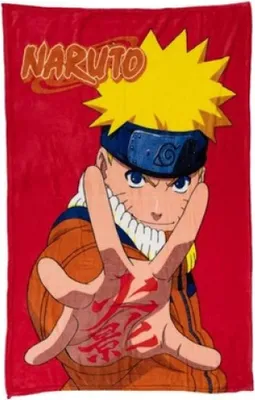 Produktbild von Anime Naruto Shippuden Kinder Flanell Decke Kuscheldecke 110x150 cm