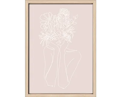Produktbild von Gerahmtes Bild Flowers V 53x73 cm
