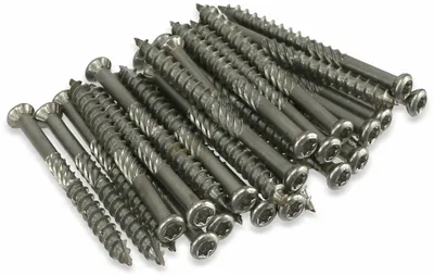 Produktbild von Terrassenbauschrauben, M5x60 mm, Inox, 100 Stück