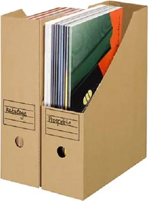 Produktbild von Top-Print Archiv-Stehsammler braun, 10 St.