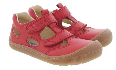 Immagine prodotto di KOEL Scarpe da bambino a piedi nudi - DEEN NAPPA - rosso, misura:28 EU