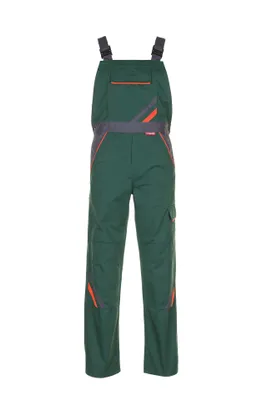 Produktbild von Planam Latzhose Visline, Gr. 38 grün/orange/schiefer