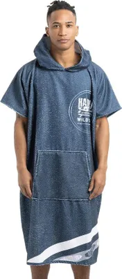 Produktbild von Famanu Badponcho Uni, Baumwolle/Polyester, Handtuch für Erwachsene, mit Kapuze