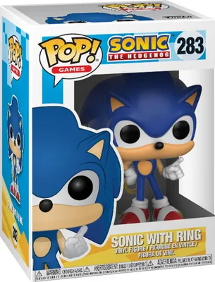 Produktbild von Sonic The Hedgehog - Sonic With Ring 283 - Funko Pop! Vinyl Figur