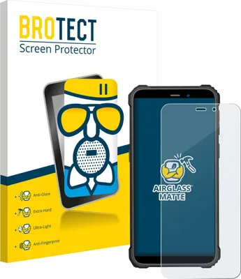 Produktbild von BROTECT Entspiegelungs Schutzglas für Oukitel WP32 Pro Schutzfolie Panzer Folie Glas Display Schutz matt