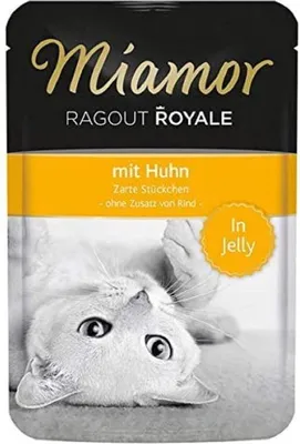 Immagine prodotto di 'Miamor Ragout Royale in gelatina di pollo | Sacchetto salva freschezza | 22 x 100 g'