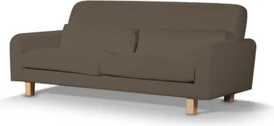 Produktbild von Dekoria Bezug für Sofa Nikkala, braun, Nikkala Sofabezug kurz