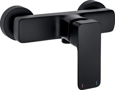 Produktbild von Deante | Duscharmatur - Wandmontage - Schwarz - Modernes Design - Hohe Qualität