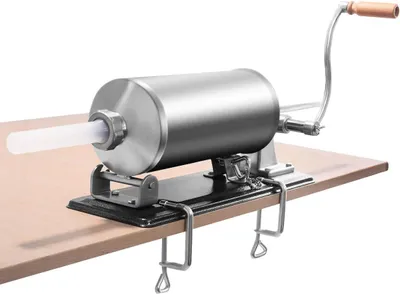 Produktbild von COSTWAY 4,8L Wurstfüller, Wurstmaschine inkl. 4 Fuellrohre Edestahl, Wurstspritze, Wurstfüllmaschine