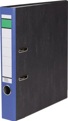 Produktbild von Ordner DIN A4 50mm Recycling Pappe blau