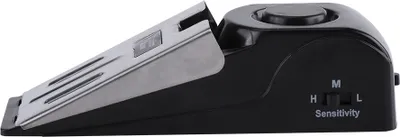 Obrázok produktu pre Prenosná bezpečnostná zábrana Home Wedge Shaped Door Stop Block Alarm Blocking Stopper 100 dB