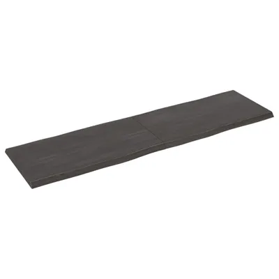 Image de vidaXL Plateau de table 180x50x(2-4) cm Bois massif traité bord d'arbre