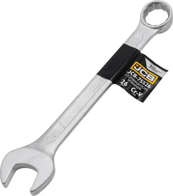 Produktbild von JCB | Gabelringschlüssel 26mm, Maul-Ringschlüssel, Ringmaulschlüssel