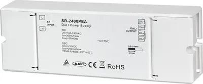 Produktbild von DALI Bus-Stromversorgung 250mA – 16V DC Einbaugerät IP20 | SR-2400PEA