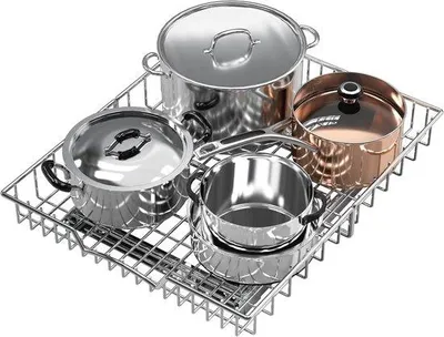 Obrázek produktu pro Organizér do zásuvky pod skříň – 21" D x 17" B