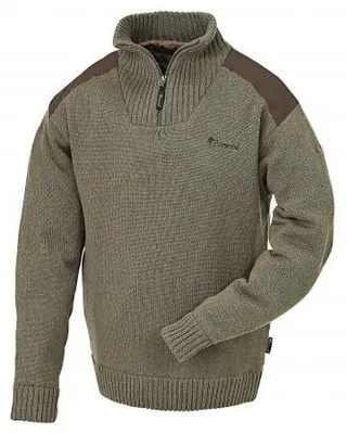 Produktbild von Pinewood New Stormy Sweater Herren (Brown Melange) Größe L