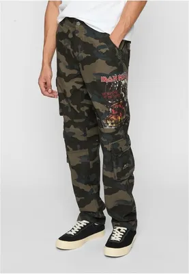 Image de Brandit IRM Pure Slim Trouser darkcamo - M