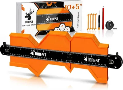 Produktbild von Anschließbare Konturenlehre Konturenlehr Groß Feststell Konturschablone Contour Gauge Laminat Schablone Kontur Vervielfältigungslehre