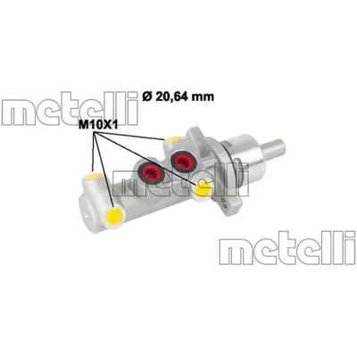 Produktbild von METELLI 05-0805 Bremszylinder Hauptbremszylinder für SUZUKI IGNIS II