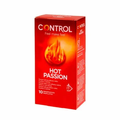 Image de Control Hot Passion Préservatifs à effet chauffant 10U