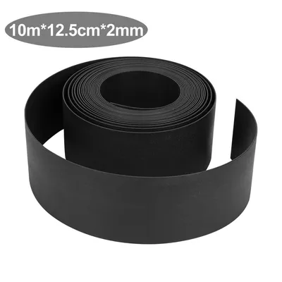 Produktbild von Yakimz Rasenband Rasenkante Beeteinfassung 10m Beetumrandung 12.5cm hoch stabile Mähkante schwarz