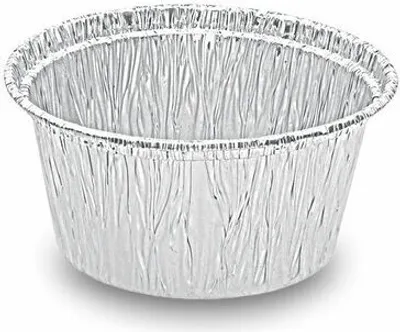 Produktbild von 500x ALU Grill- Back- und Servierschale rund 110 ml 80x34mm