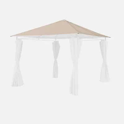 Produktbild von sweeek - Ersatzplane für Pergola Elusa 3x3m - Beige