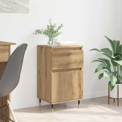 Produktbild von vidaXL Sideboard Artisan-Eiche 40 x 35 x 70 cm Verbundholz und Eisen