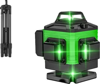 Image de Niveau laser, 16 lignes, autonivelant, sacoche cloche + trépied