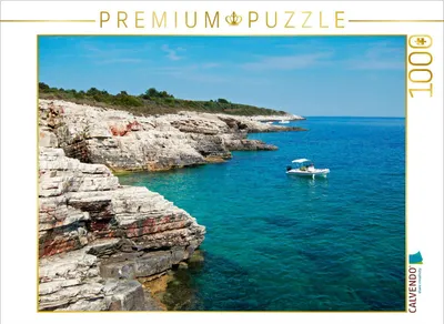 Produktbild von CALVENDO Puzzle Kap Kamenjak -Istrien -Kroatien 1000 Teile Puzzle quer | 1000 Teile Lege-Größe 64 × 48 cm Foto-Puzzle für glückliche Stunden