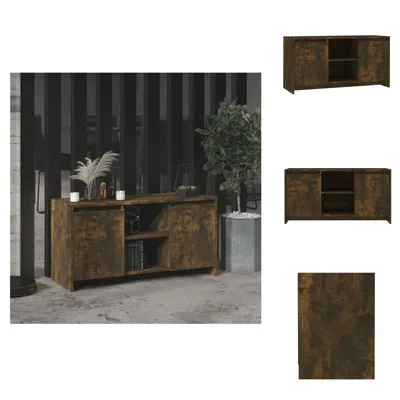Obrázek produktu pro vidaXL TV skříňka kouřový dub 102x37,5x52,5 cm materiál na bázi dřeva - TV nábytek