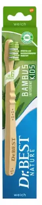 Produktbild von Dr. Best Bambus Zahnbürste für Kinder, Umweltfreundlich, 1 Stück