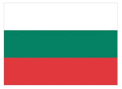 Obrázek produktu pro Printwear - vlajka, polyester, Bulharsko LT2889 (150 cm x 90 cm) (bílá/zelená/červená)